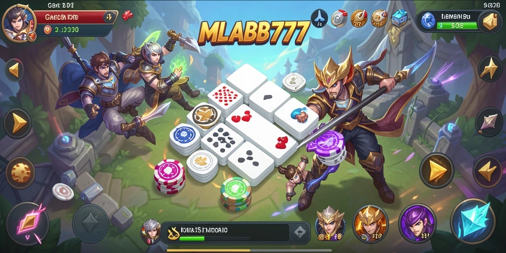 Tampilan gameplay seru dan interaktif dari MLBB777.