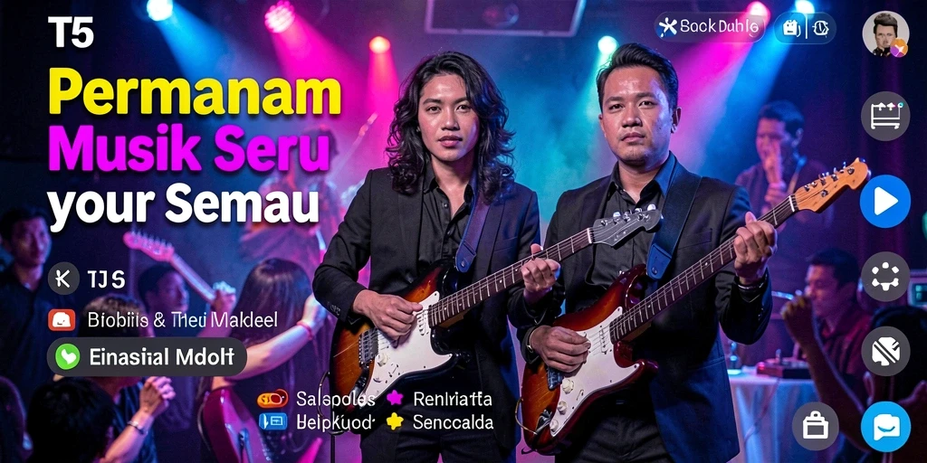 Tampilan gameplay T6 yang interaktif dan menyenangkan.