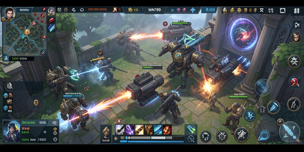 Gambaran menarik dari gameplay strategis WIN199.