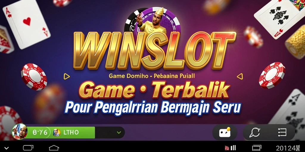 Screenshot WINSLOT menampilkan pemain bersaing dalam permainan Domino yang seru.